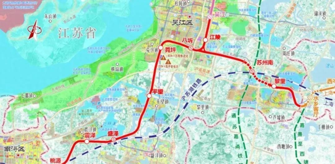 水乡旅游线城际铁路获批，途径湖州，连通两市一县！
